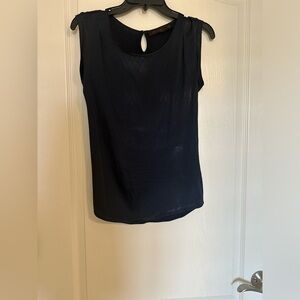 Navy blouse short sleeve